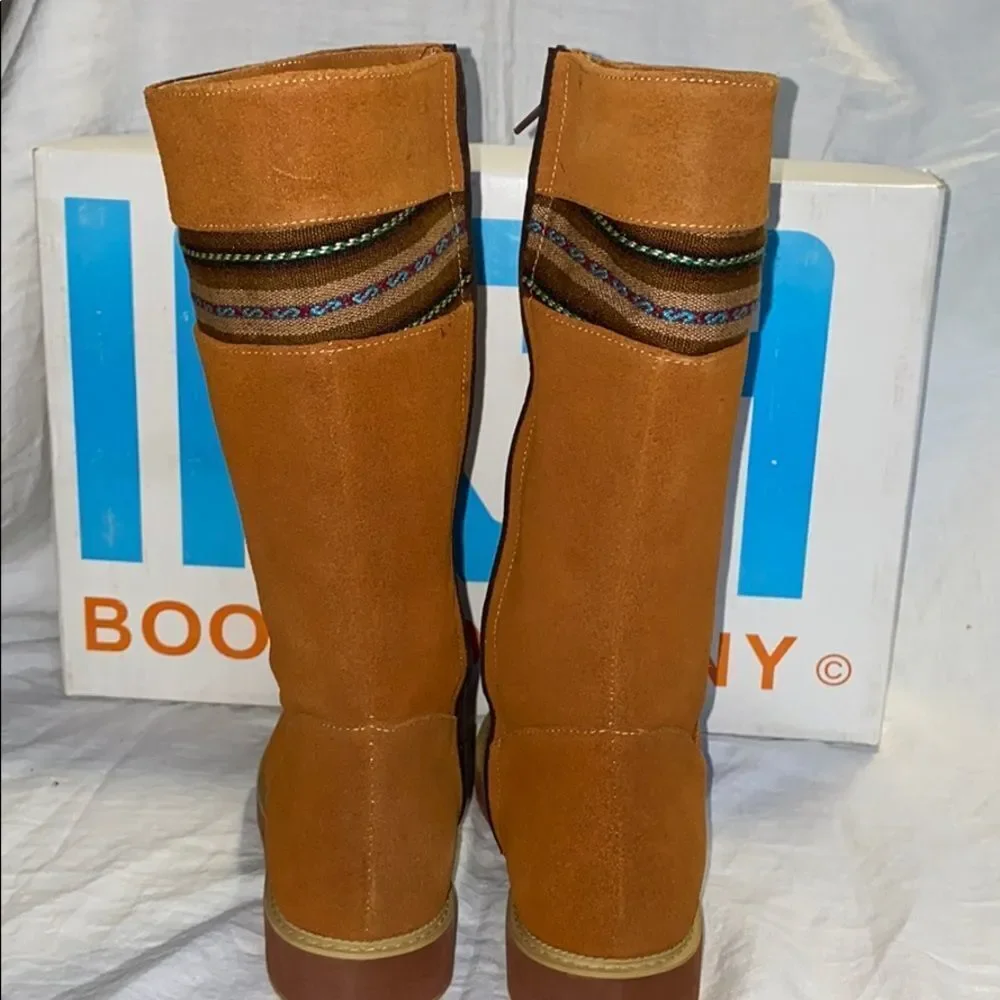 INCA BOOT CO Side Zip Classic Suede Boot-7